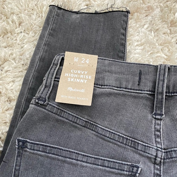 🆕 Madewell Curvy High Rise Skinny Jeans - Picture 4 of 12